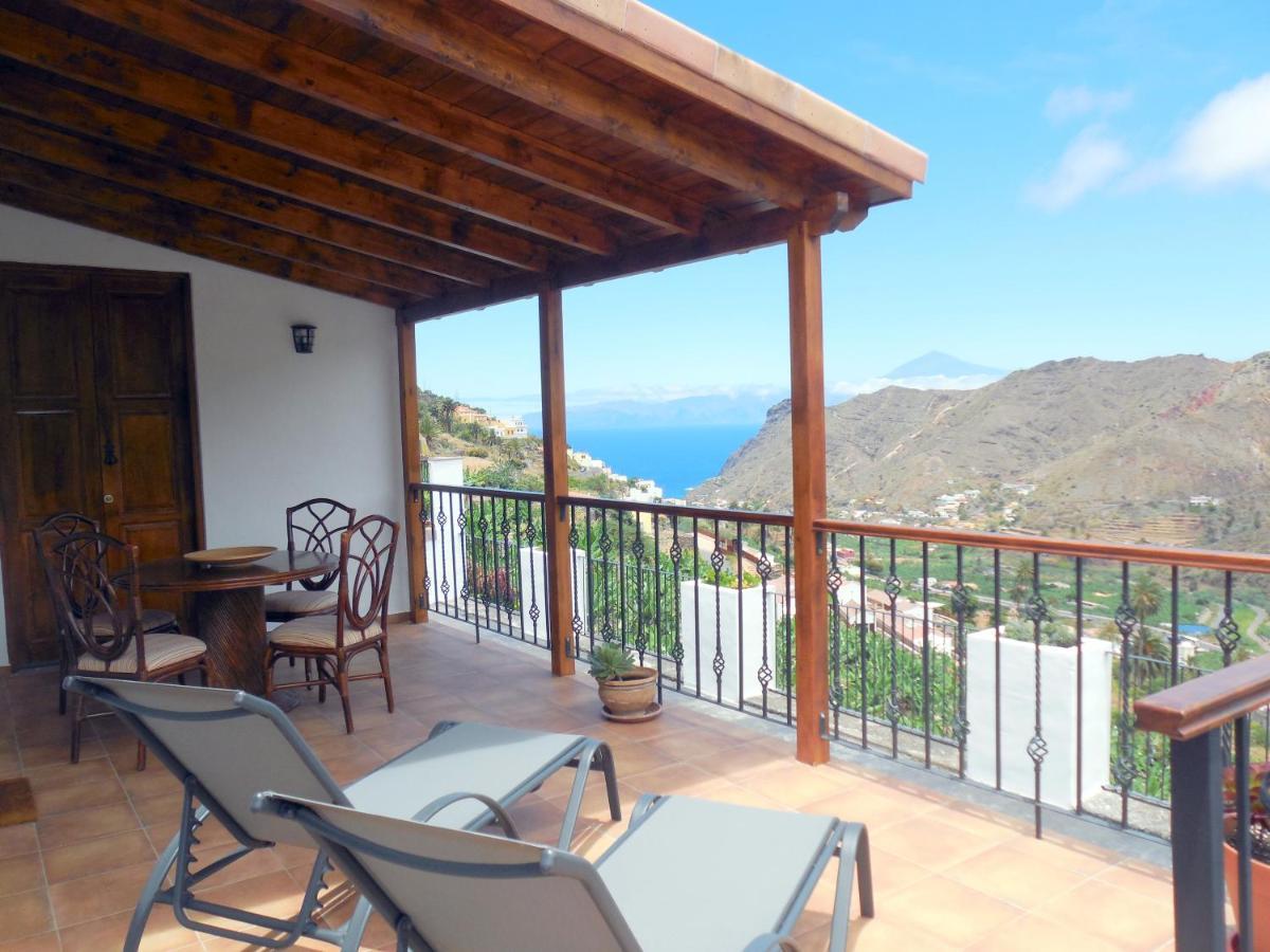 Casa La Sabina Roja 1 - Casa Con Impresionantes Vistas Sobre Hermigua Y El Mar Екстериор снимка