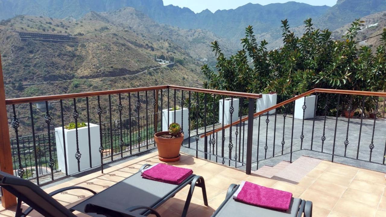 Casa La Sabina Roja 1 - Casa Con Impresionantes Vistas Sobre Hermigua Y El Mar Екстериор снимка
