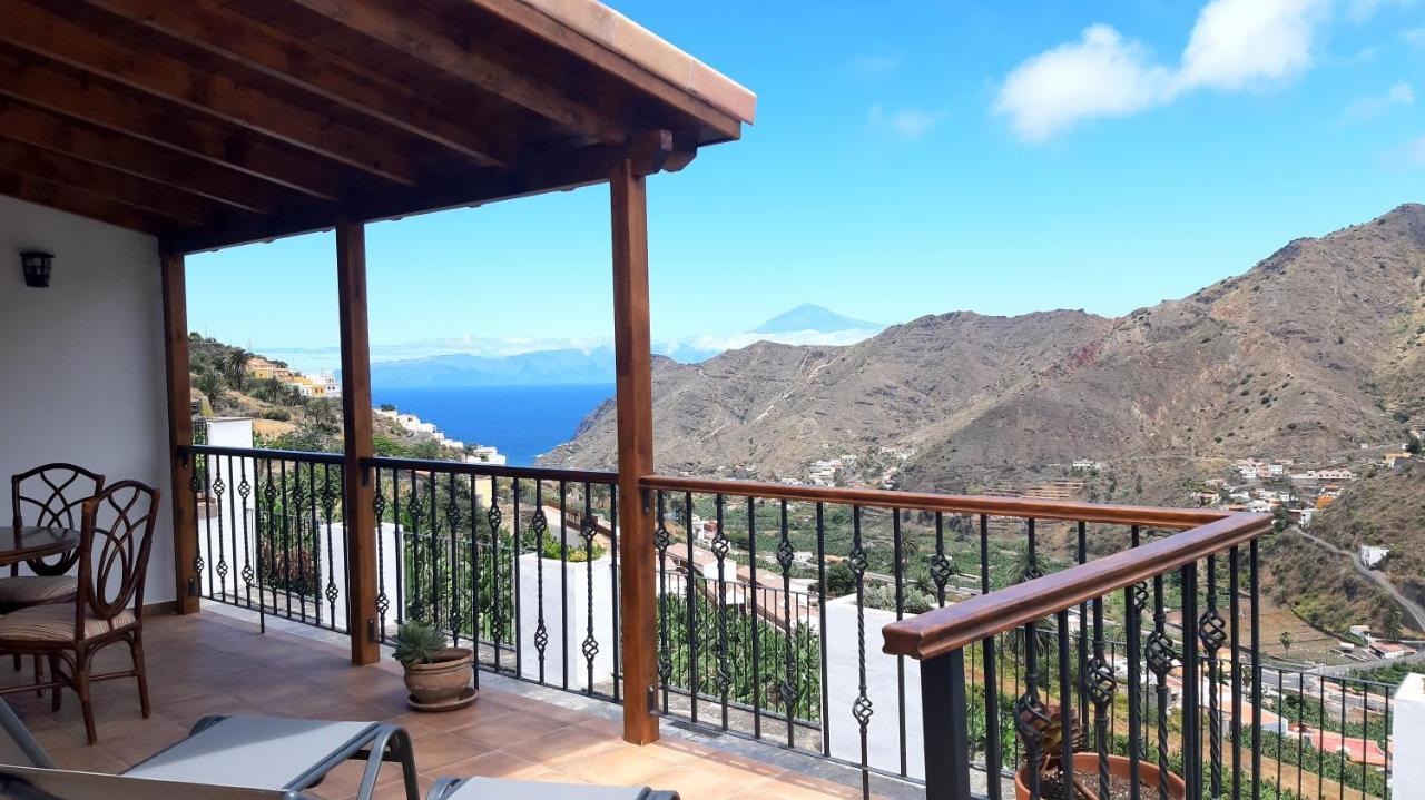 Casa La Sabina Roja 1 - Casa Con Impresionantes Vistas Sobre Hermigua Y El Mar Екстериор снимка
