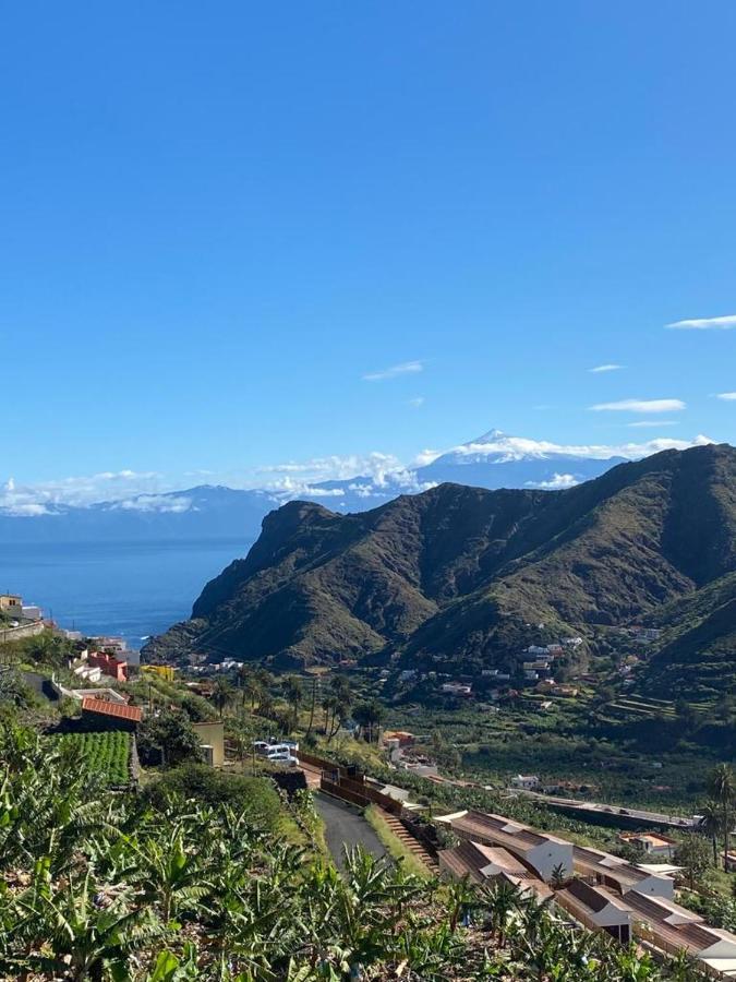 Casa La Sabina Roja 1 - Casa Con Impresionantes Vistas Sobre Hermigua Y El Mar Екстериор снимка